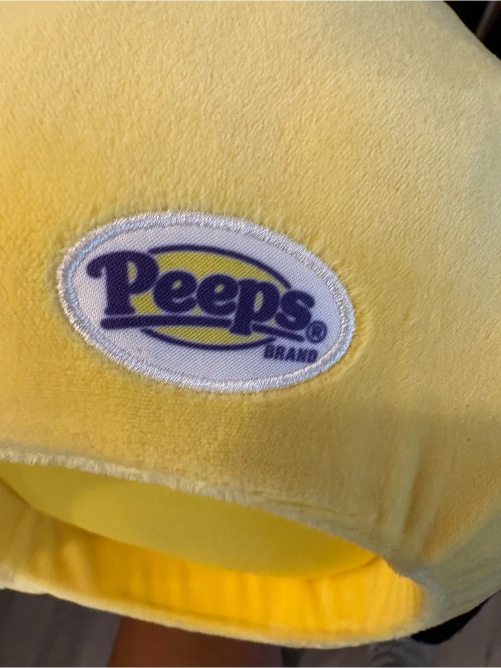 Peeps Yellow Bunny Plush Easter Basket - Peeps Brand